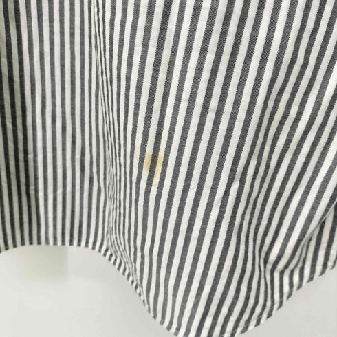 バーバリーロンドン BURBERRY LONDON ストライプレギュラーカラーシャツ メンズ import:L