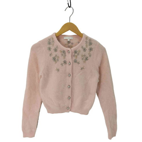 トゥービーバイアニエスベー To b. by agnes b. 花刺繍 ニット カーディガン レディース Tu