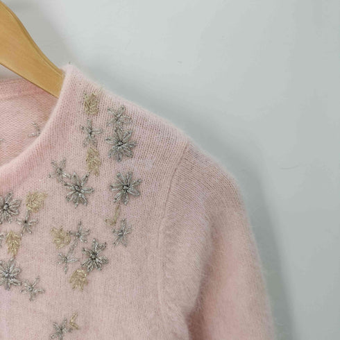 トゥービーバイアニエスベー To b. by agnes b. 花刺繍 ニット カーディガン レディース Tu