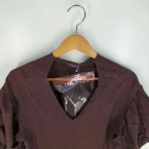 エレンディーク ELENDEEK コットン スラブ ボリューム ワンピース レディース JPN:1