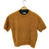 ザラ ZARA アルパカ混 ウール s/s ニット レディース import:L