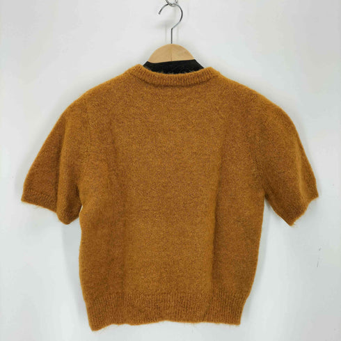 ザラ ZARA アルパカ混 ウール s/s ニット レディース import:L