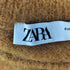 ザラ ZARA アルパカ混 ウール s/s ニット レディース import:L