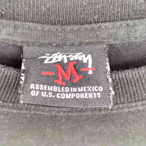 ステューシー Stussy 7STARS DESIGN WORLD TOUR TEE ワールド ツアー プリント S/S クルーネック Tシャツ メンズ import:M