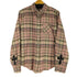 FOREVERCAN クロスデザイン L/S チェックシャツ レディース import:S
