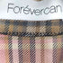 FOREVERCAN クロスデザイン L/S チェックシャツ レディース import:S