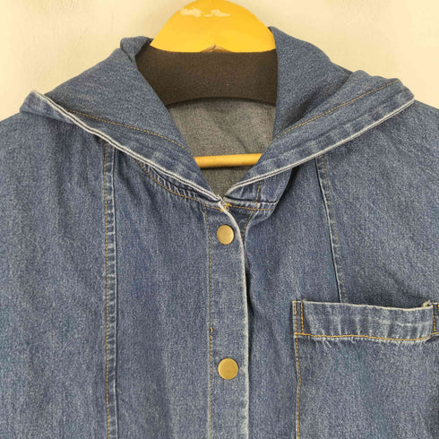 by itzel デニムパーカー レディース