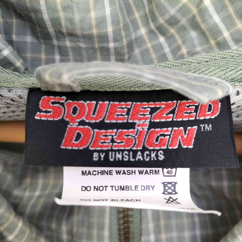 SQUEEZED DESIGN チェック アノラック パーカ メンズ JPN:1