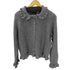 ザラ ZARA フリルトリム ニットカーディガン レディース import:L