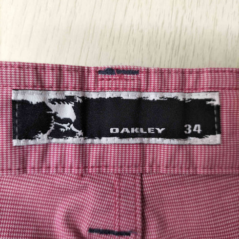 オークリー OAKLEY ビッグスカル 刺繍ロゴ ゴルフパンツ メンズ 34