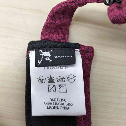 オークリー OAKLEY ビッグスカル 刺繍ロゴ サンバイザー メンズ