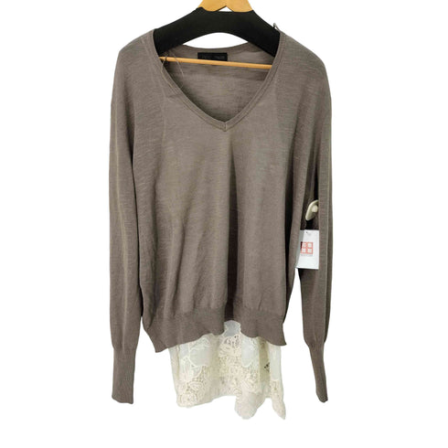 ザラ ZARA コンビニットセーター レディース import:L