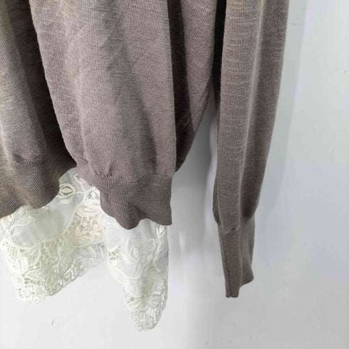 ザラ ZARA コンビニットセーター レディース import:L