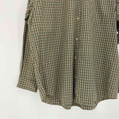 コロンビアスポーツウェア Columbia Sportswear 00s チェック ボックスロゴ刺繍 長袖ボタンダウンシャツ メンズ import:XL