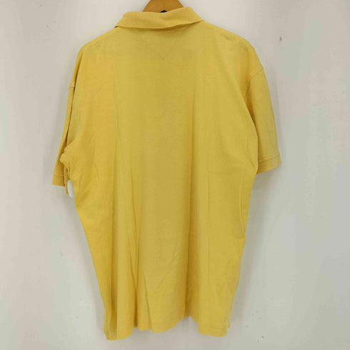 トミーヒルフィガー TOMMY HILFIGER 90s ロゴ刺繍 コットン 半袖ポロシャツ メンズ import:XL