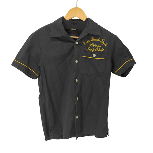 アヴィレックス AVIREX オープンカラー ボーリングシャツ メンズ import:M