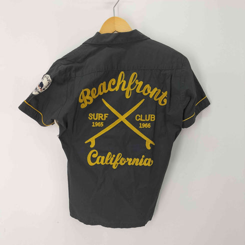 アヴィレックス AVIREX オープンカラー ボーリングシャツ メンズ import:M