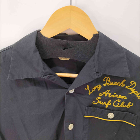 アヴィレックス AVIREX オープンカラー ボーリングシャツ メンズ import:M
