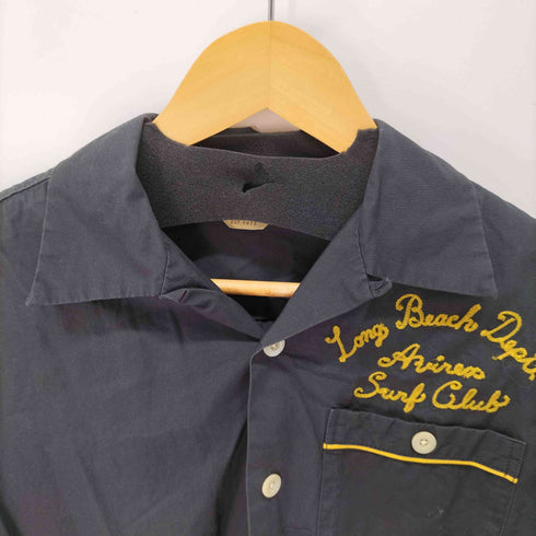 アヴィレックス AVIREX オープンカラー ボーリングシャツ メンズ import:M