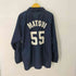 エムエルビー MLB ロゴプリント コーチジャケット MATSUI 55 メンズ import:L