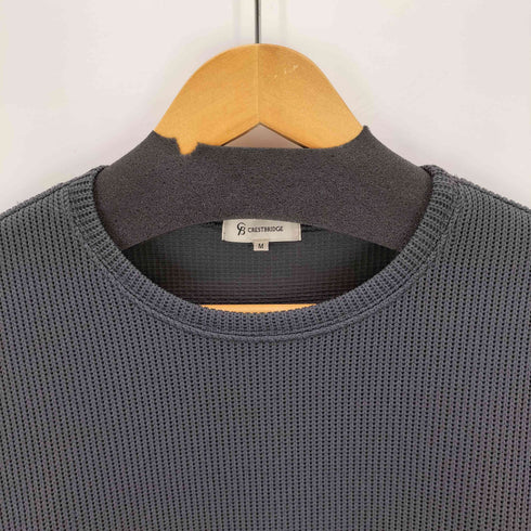 CB CRESTBRIDGE ワッフルスリットニット レディース import:M