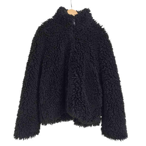 ザラ ZARA ジップアップ ボアジャケット メンズ import:XL
