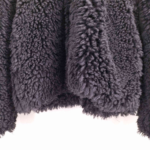 ザラ ZARA ジップアップ ボアジャケット メンズ import:XL