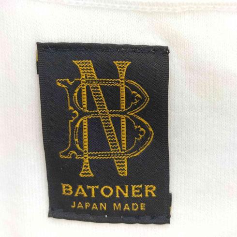バトナー BATONER 32G スムースニットTシャツ メンズ JPN:1