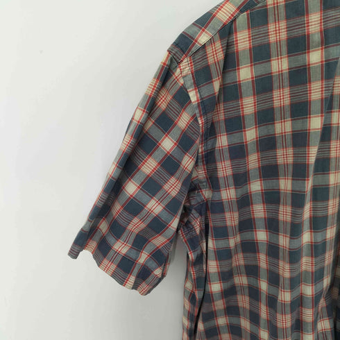 ラルフローレン RALPH LAUREN チェックボタンダウン 半袖シャツ メンズ import:M