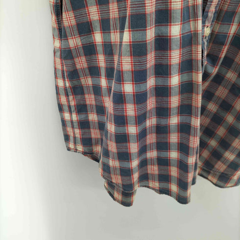 ラルフローレン RALPH LAUREN チェックボタンダウン 半袖シャツ メンズ import:M