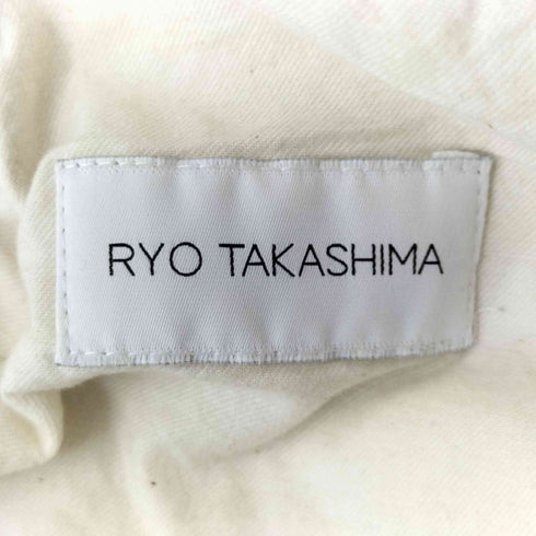 リョウ タカシマ RYO TAKASHIMA COTTON LINEN CHANGE HEM PANTS メンズ FREE