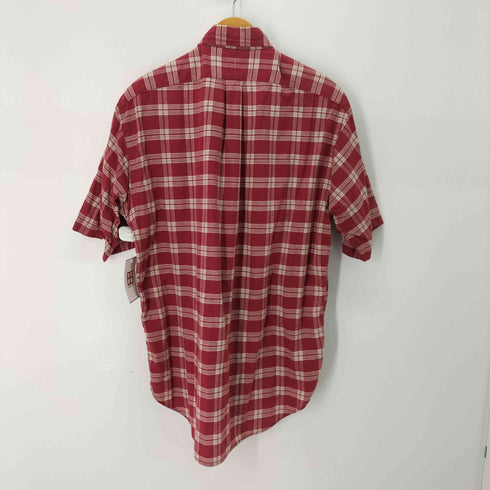 ラルフローレン RALPH LAUREN BLAIRE チェックボタン半袖ダウンシャツ メンズ import:M