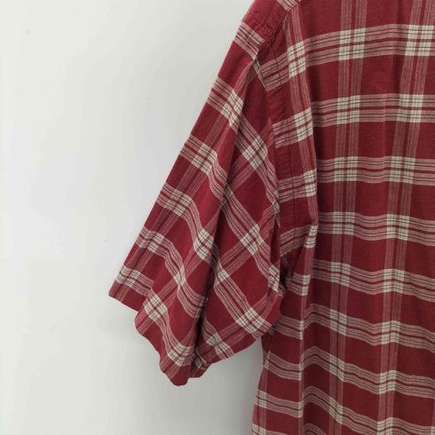 ラルフローレン RALPH LAUREN BLAIRE チェックボタン半袖ダウンシャツ メンズ import:M