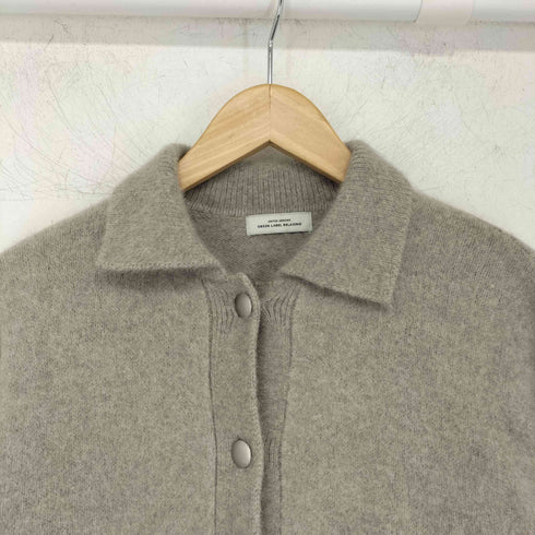 ユナイテッドアローズグリーンレーベルリラクシング UNITED ARROWS green label relaxing ヘアリー ニット ポロカーデイガン レディース