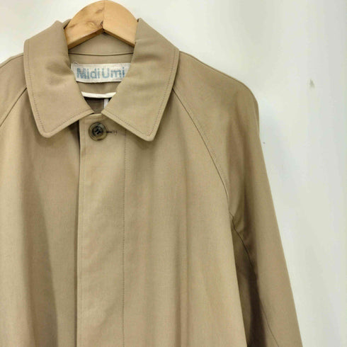 ミディウミ MidiUmi コットン ステンカラーコート レディース
