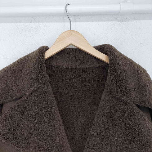 エモダ EMODA リバーシブルムートンコート レディース FREE