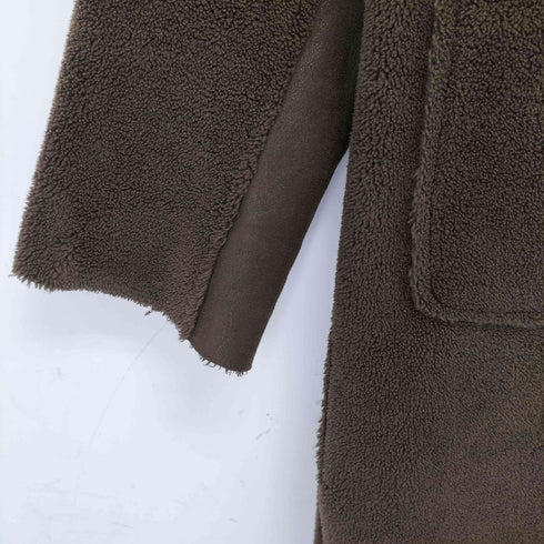 エモダ EMODA リバーシブルムートンコート レディース FREE