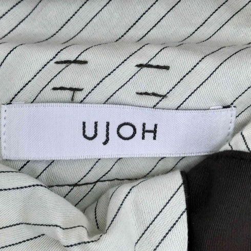 ウジョー Ujoh ベルト付き ハイウエストテーパードパンツ レディース JPN:2
