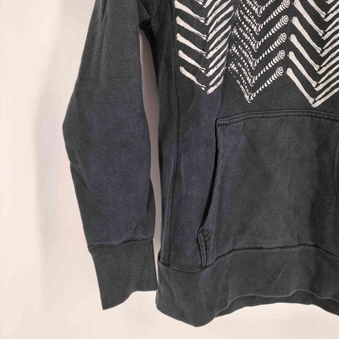 ボーンプリント プルオーバーパーカー メンズ JPN:L