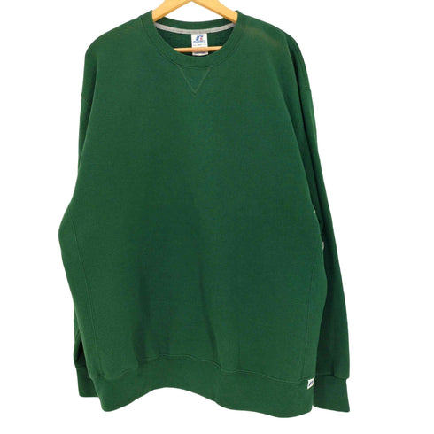 ラッセルアスレチック RUSSELL ATHLETIC コットンポリ 前Vガゼット ブランクスウェット メンズ import:XXL