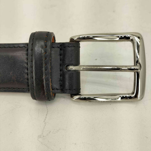 ユナイテッドアローズ UNITED ARROWS HERITAGE CRAFTS GENUINE CORDOVAN ヘリテージクラフト コードバン レザーベルト メンズ 32/80