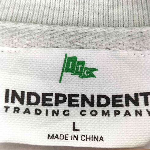 NDEPENDENT TRADING COMPANY 両面プリント クルーネックスウェット メンズ import:L