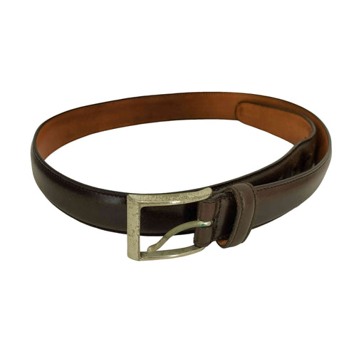 K.T.Lewiston CORDOVAN コードバン レザーベルト メンズ 32/80