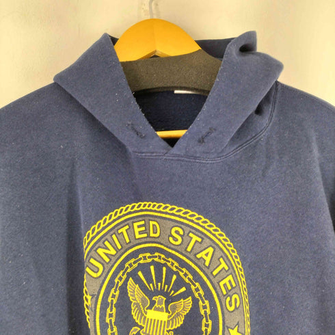 ソフィー SOFFE 90S フロントプリントプルオーバーパーカー メンズ import:L