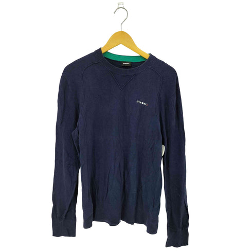 ディーゼル DIESEL カシミヤ混 クルーネックニット メンズ M