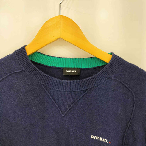 ディーゼル DIESEL カシミヤ混 クルーネックニット メンズ M