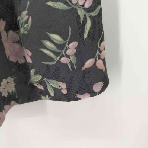サルヴァトーレフェラガモ Salvatore Ferragamo シルク100 花柄スカート レディース 38