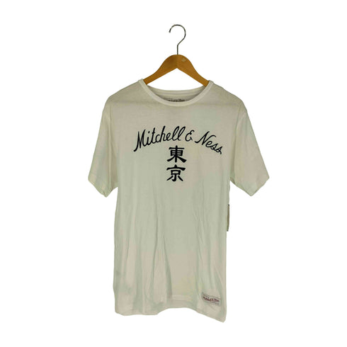ミッチェルアンドネス mitchell&ness ブランドロゴプリント 東京 クルーネック Tシャツ メンズ import:L