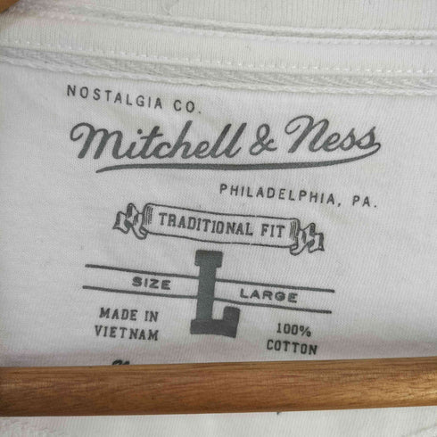 ミッチェルアンドネス mitchell&ness ブランドロゴプリント 東京 クルーネック Tシャツ メンズ import:L