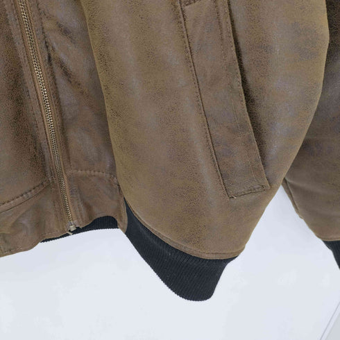 シェルター SHELTTER B-3フェイクムートンジャケット レディース 2